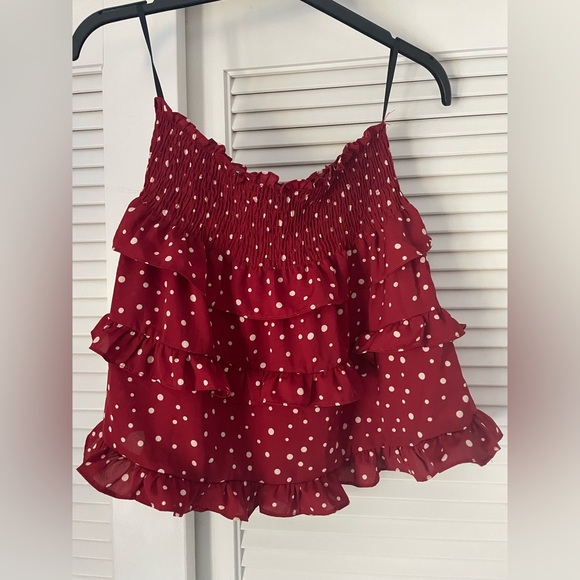 Red polka dot skirt! - Picture 1 of 4